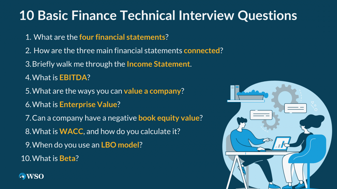 finance case study interview questions and answers